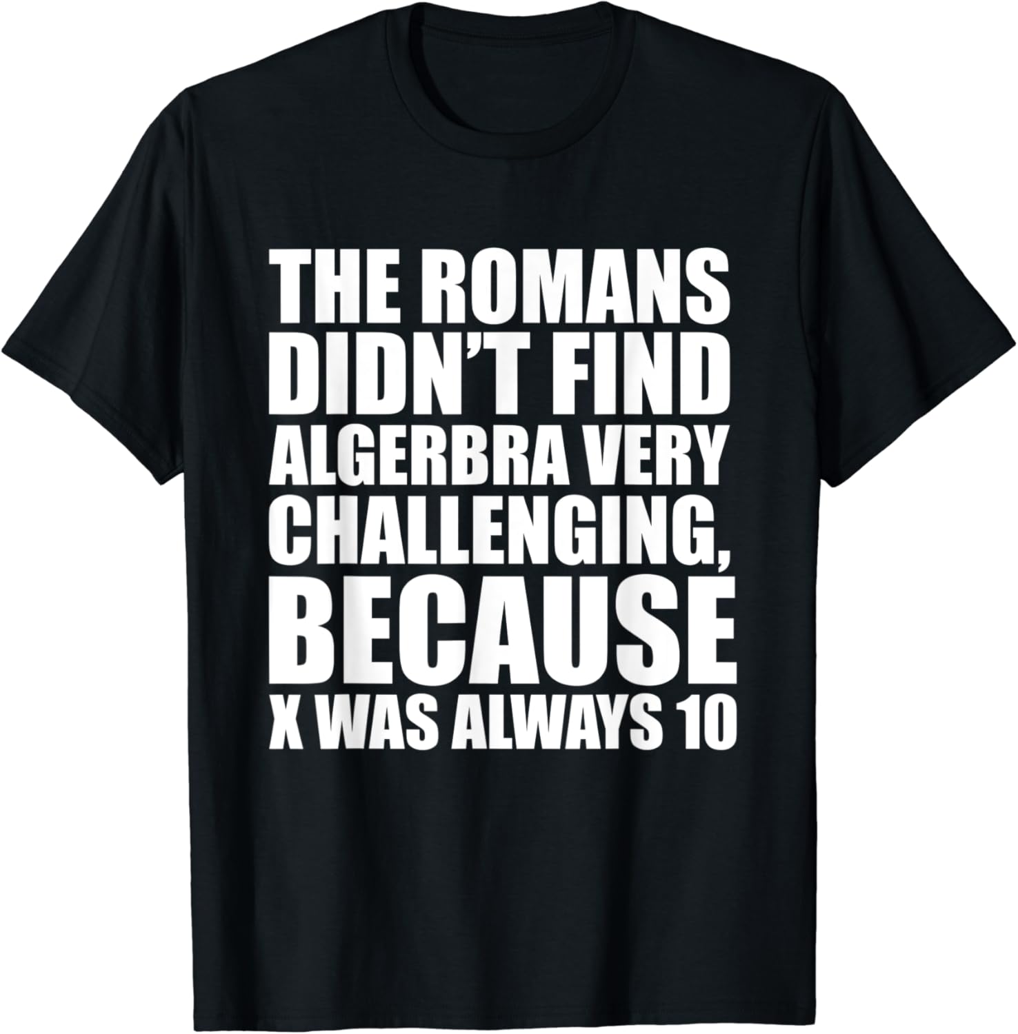 Funny Math Shirt for College Teachers, Students and Nerds T